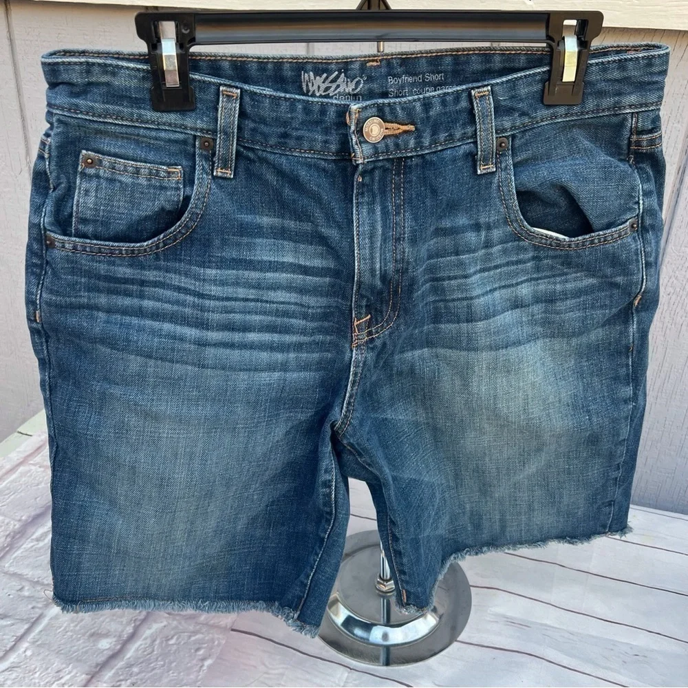 Mossimo Denim Women Blue Shorts